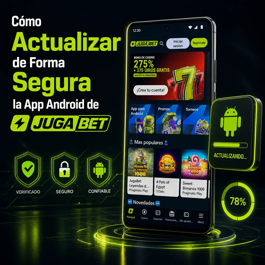 Guía para actualizar de forma segura la app Android de Jugabet y disfrutar de casino y apuestas deportivas mejoradas