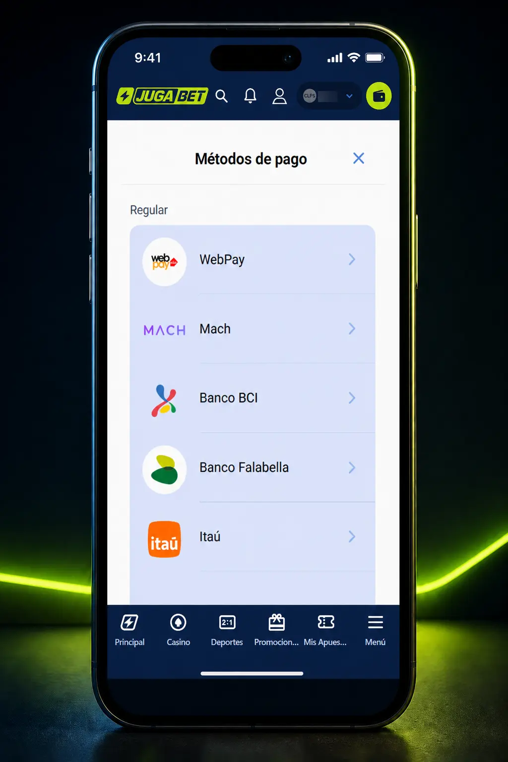 Guía paso a paso para registrarte y apostar en eCricket en Jugabet desde la app o el sitio web.