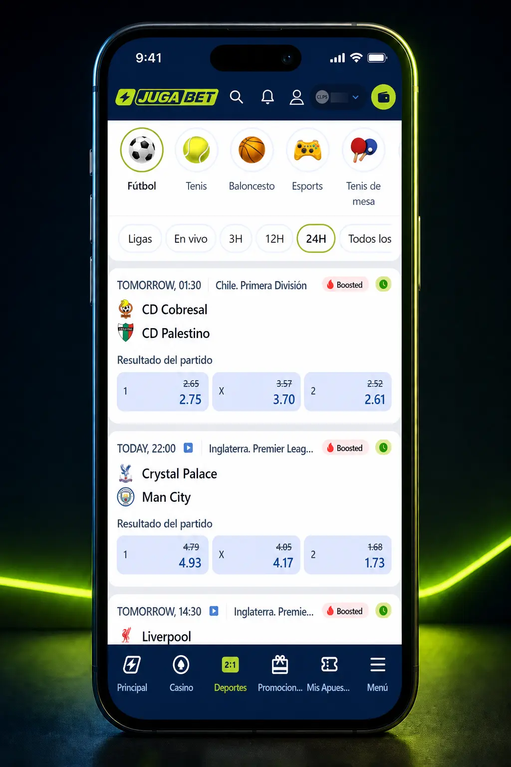 Guía paso a paso para registrarte y apostar en eCricket en Jugabet desde la app o el sitio web