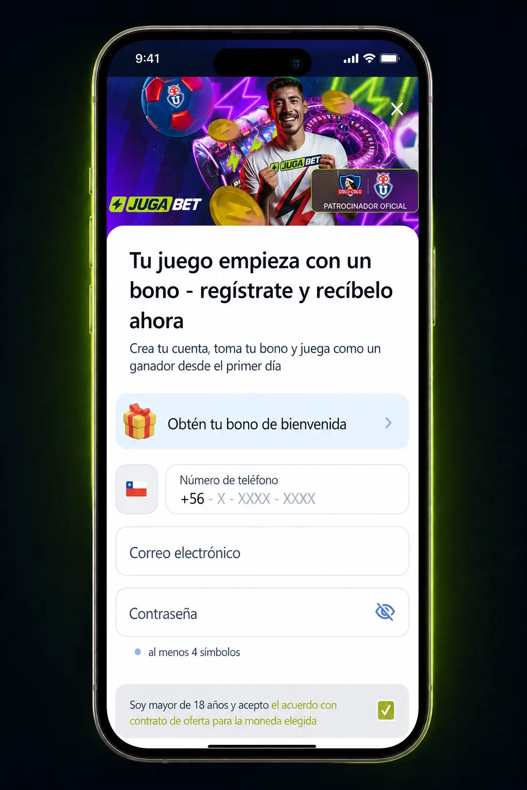Guía paso a paso para apostar en eFootball en Jugabet: registro, depósito y selección de mercados en la app.