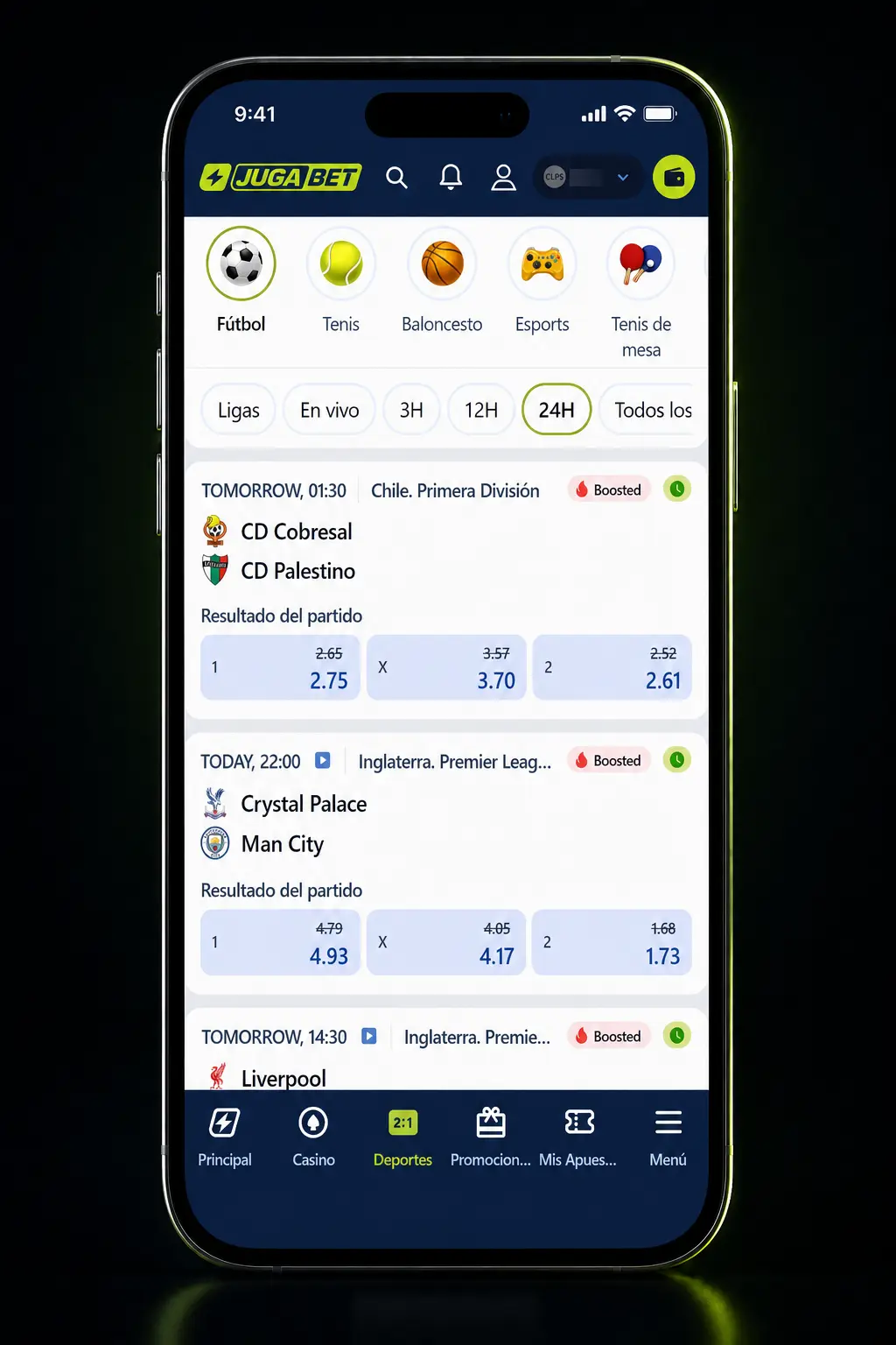Pasos para registrarte y apostar en Fórmula 1 en Jugabet: crea tu cuenta, deposita y elige tus mercados favoritos.