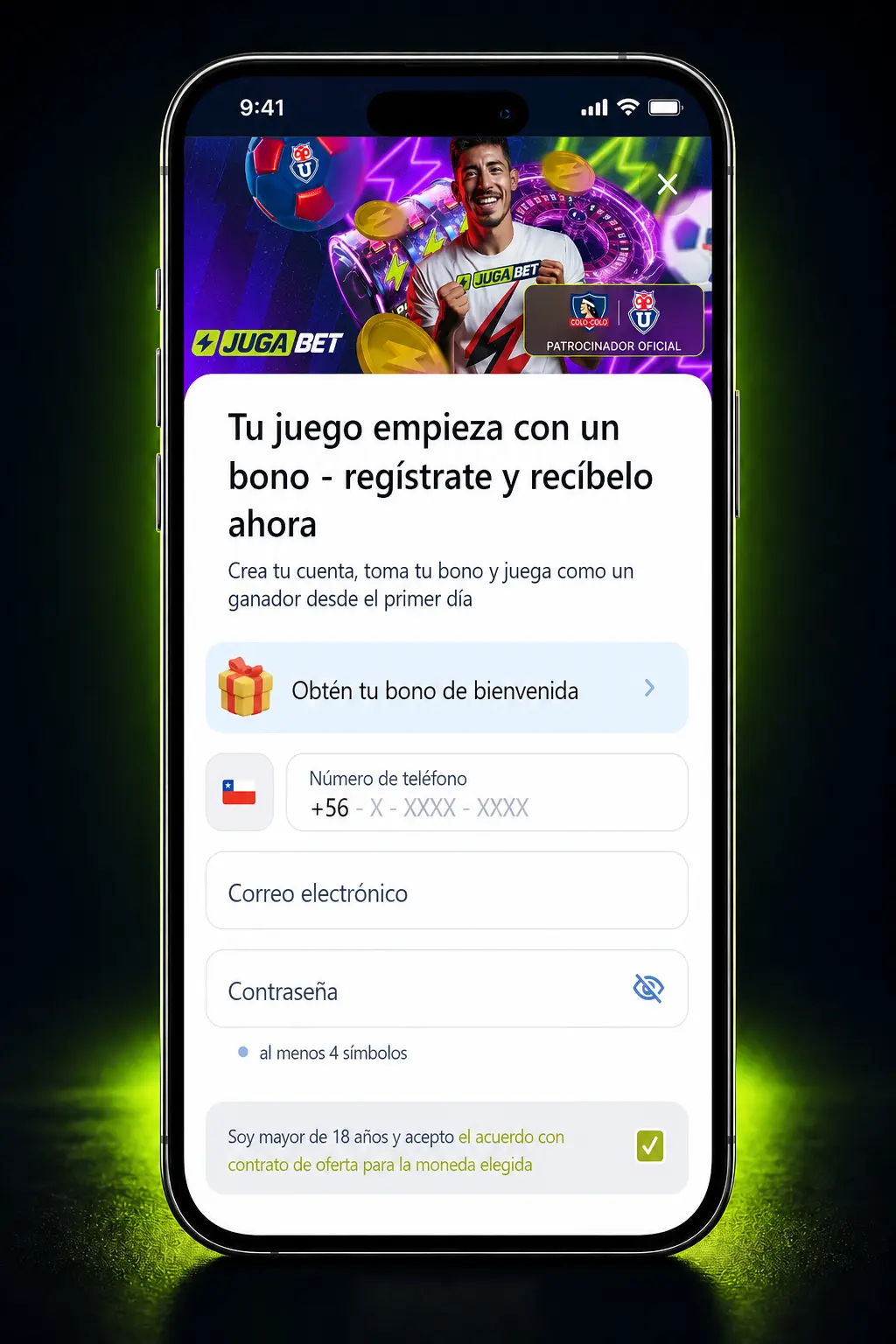 Guía paso a paso para registrarte y apostar en MMA y UFC en Jugabet desde tu celular.