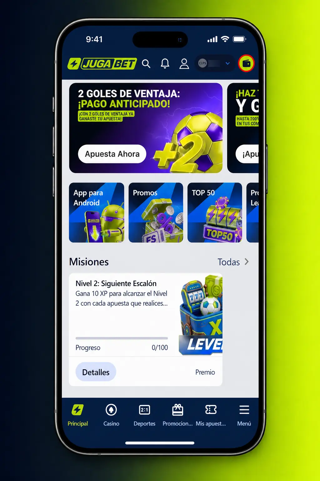 Pasos para depositar en Jugabet desde Chile usando WebPay, Mach, AstroPay, USDT o transferencia bancaria