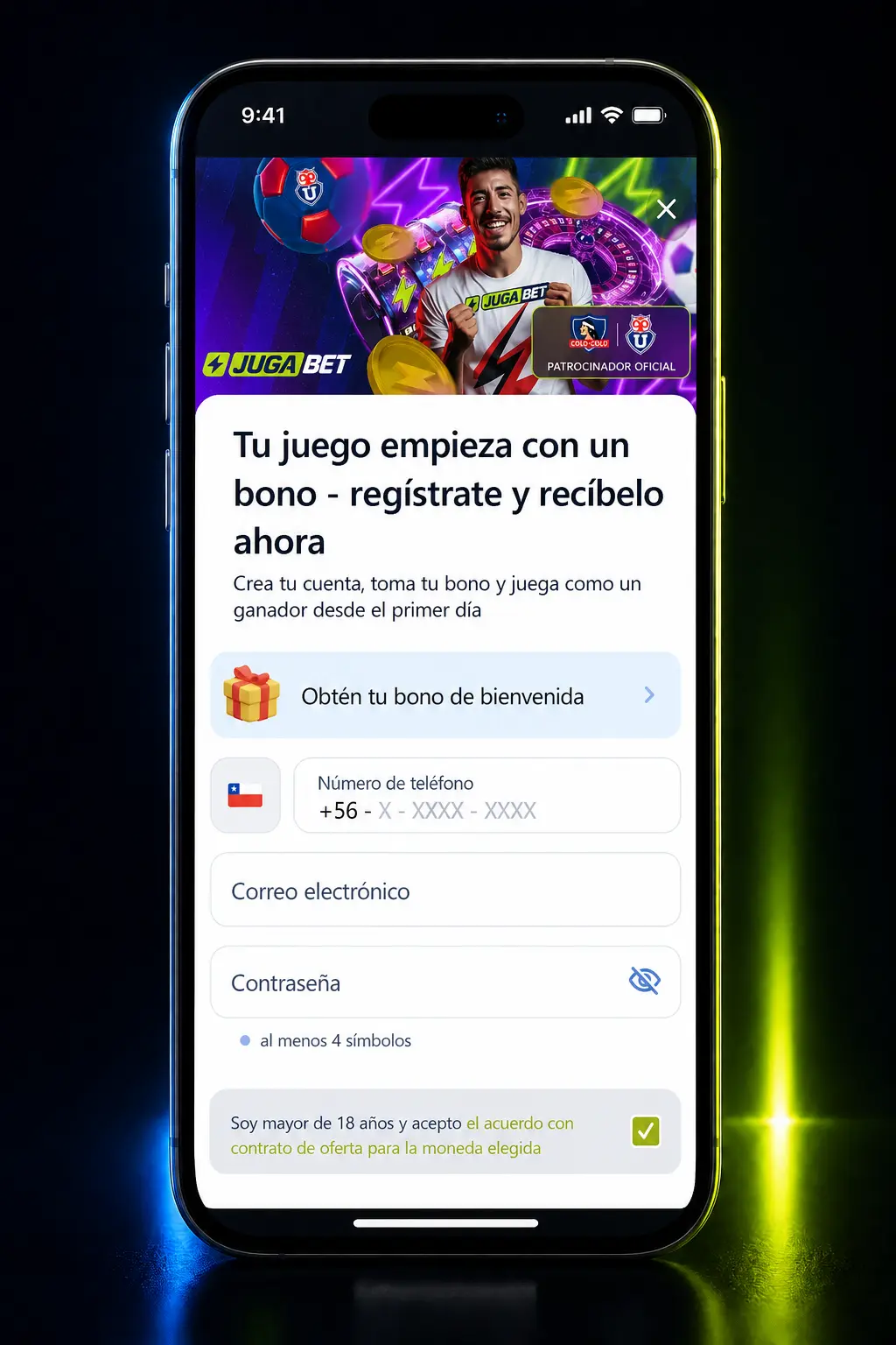 Pasos para registrarte y comenzar a jugar en Jugabet Casino desde tu computador o celular en pocos minutos.