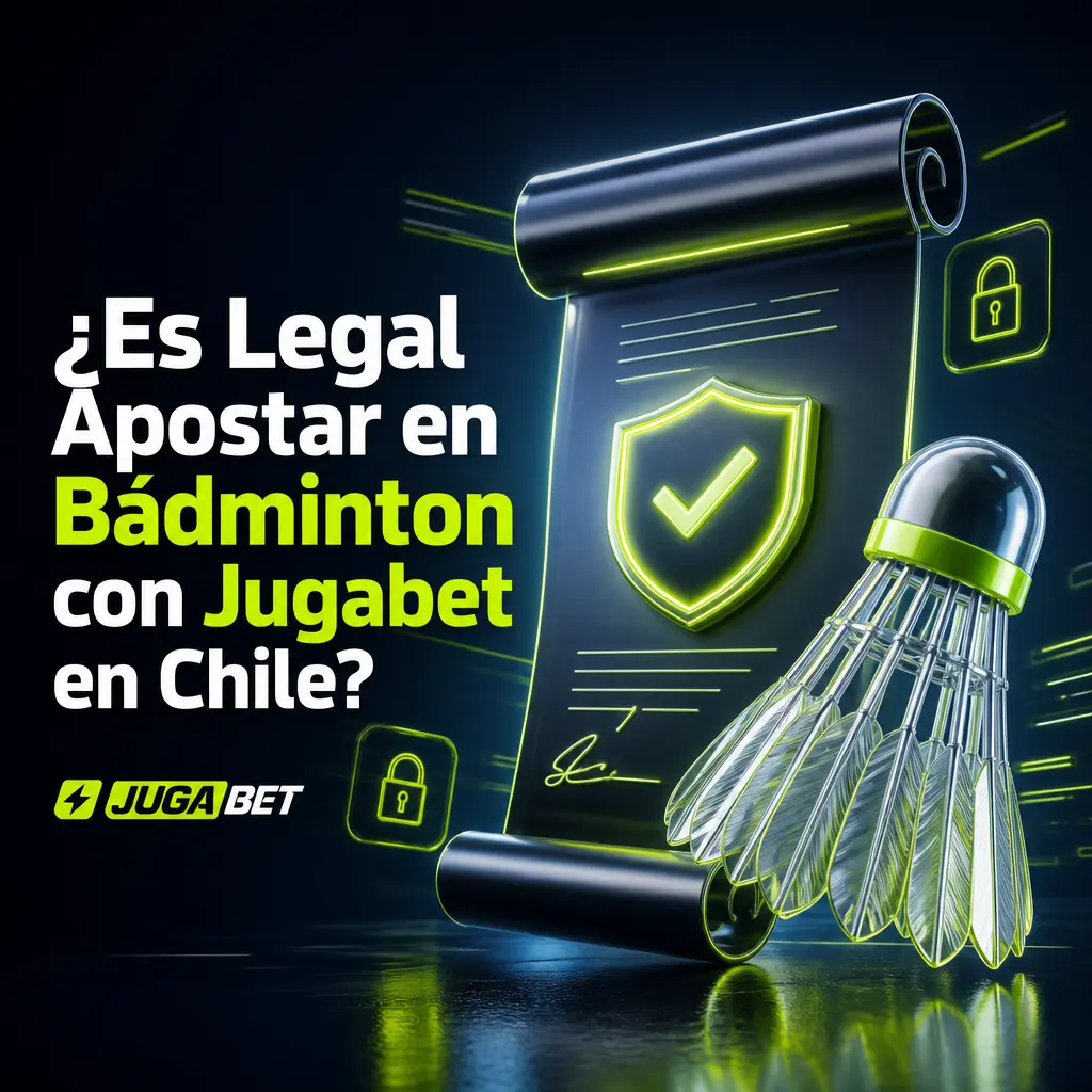 Apuestas legales en bádminton con Jugabet Chile: licencia de Curazao, pagos seguros con Webpay y cifrado SSL 128 bits.