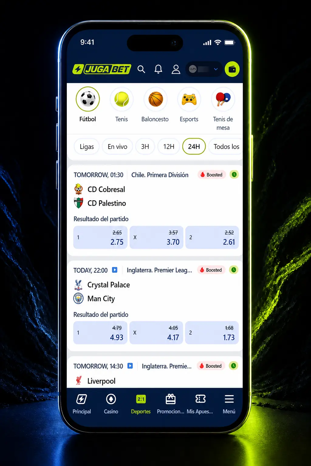 Guía paso a paso para apostar en el sportsbook de Jugabet: selecciona, confirma y registra tu cupón de apuestas.