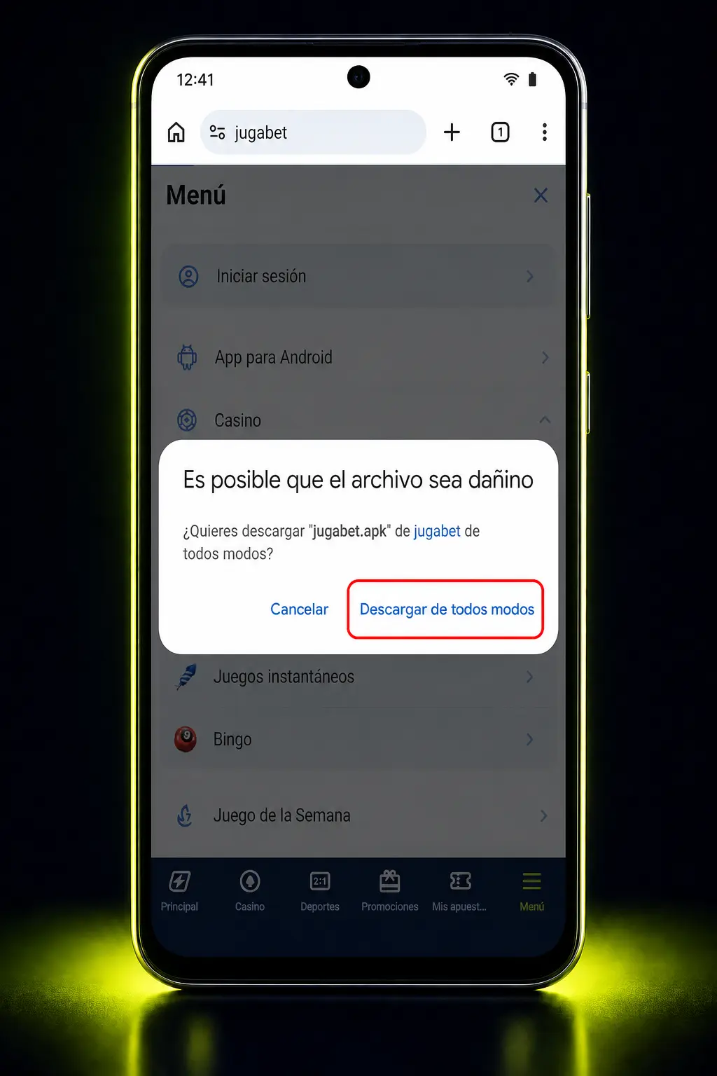 Guía paso a paso para descargar e instalar el APK de Jugabet en dispositivos Android