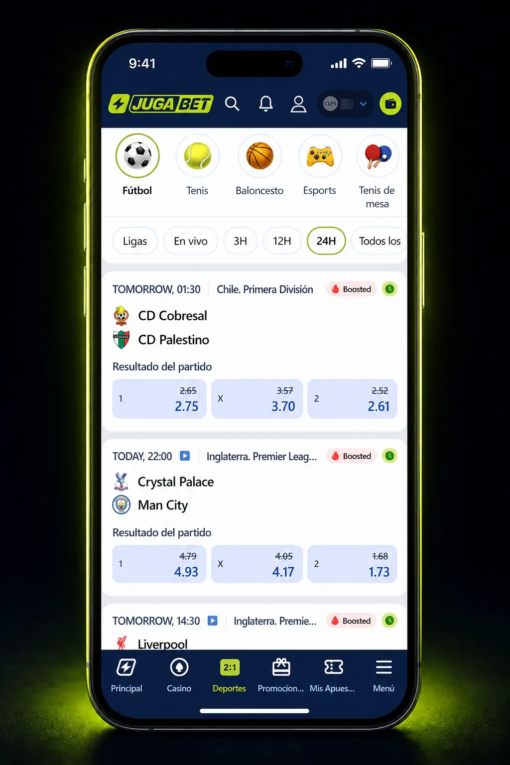 Guía paso a paso para apostar en fútbol en Jugabet: registro, depósito, bono de bienvenida y selección de mercado