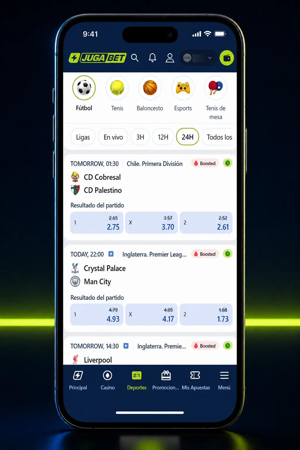 Guía paso a paso para apostar en vóleibol en Jugabet: registro, depósito y selección de mercado en pantalla móvil.