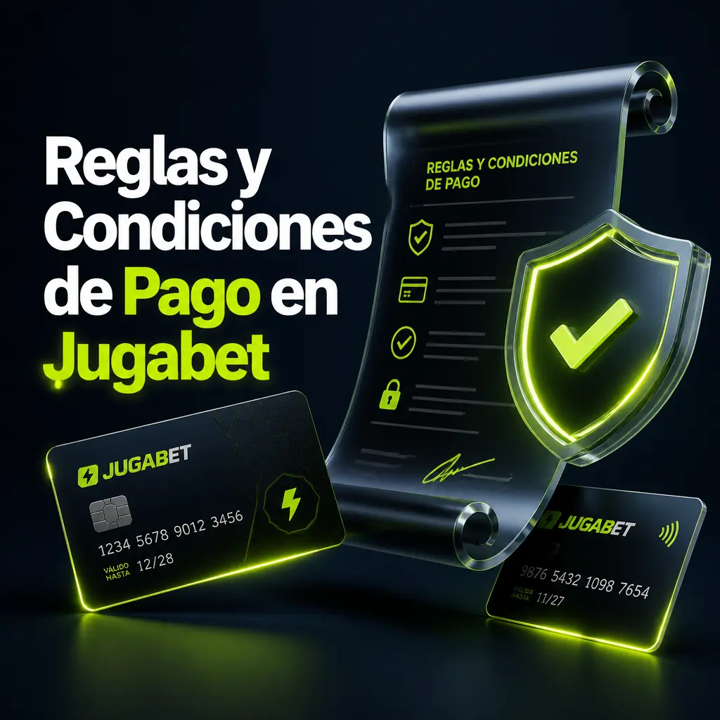 Reglas y condiciones de pago en Jugabet: verificación de identidad, método de pago, rollover y límite diario de retiro